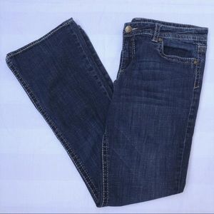 Kut From The Kloth Dark Wash Bootcut Jeans